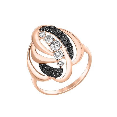 Women's ring with zirconia 