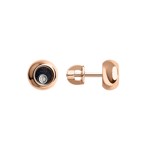 Stud earrings with diamonds 