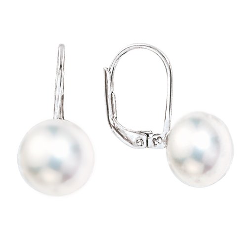 Earrings with pearl 