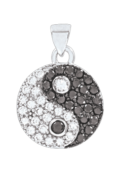 Pendant with zirconia 