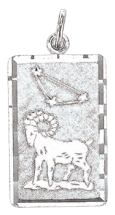 Pendant Zodiac sign Aries 