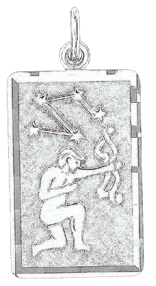 Pendant Zodiac sign Sagittarius 