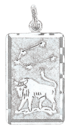 Pendant Zodiac sign Taurus 