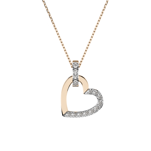 Necklace with a diamonds 