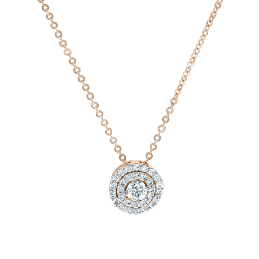 Necklace with a diamonds 