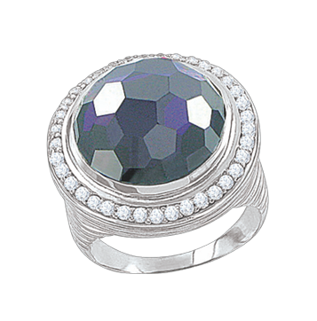 Ladies Ring with zirconia 