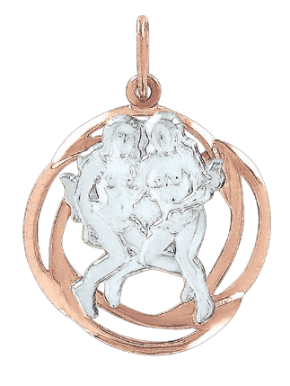 Pendant Zodiac sign Gemini 