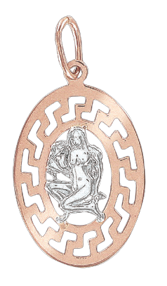 Pendant Zodiac sign Virgo 