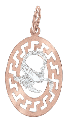 Pendant Zodiac sign Scorpio 