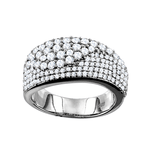 Ladies ring with zirconia 