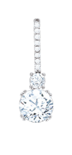 pendant with zirconia 