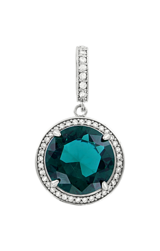 Pendant with zirconia 