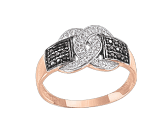 Women's ring with zirconia 