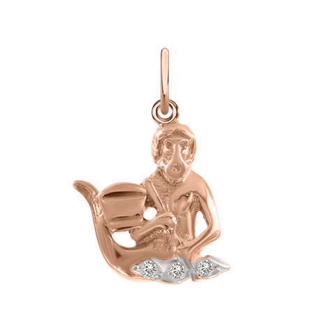 Pendant Zodiac sign Aquarius 