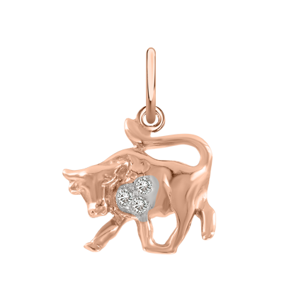 Pendant Zodiac sign Taurus 