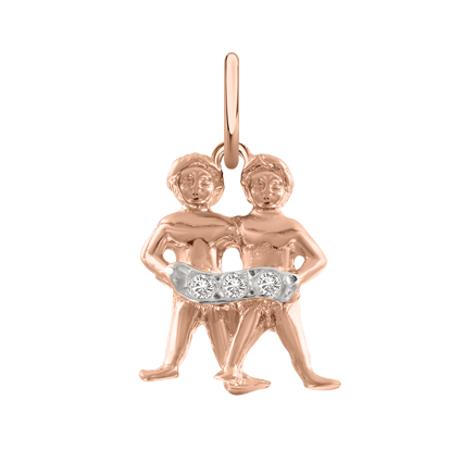 Pendant Zodiac sign Gemini 