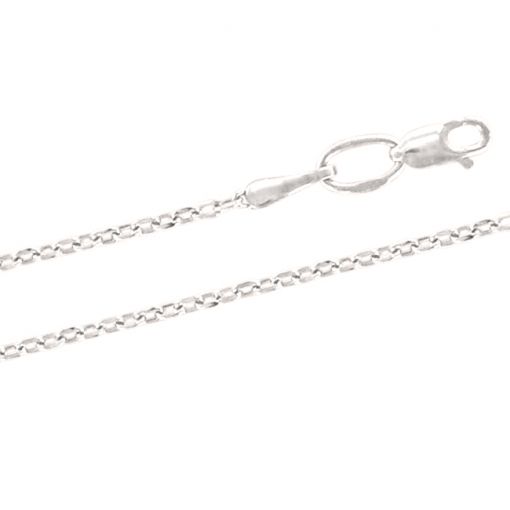 Weißgold Kette 