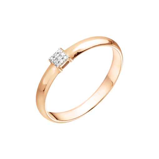 Women's ring with diamonds 