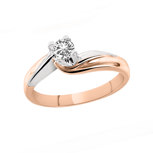 Women's ring with a diamond 