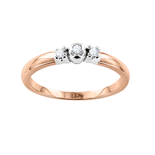 Ladies Ring with Brillant 