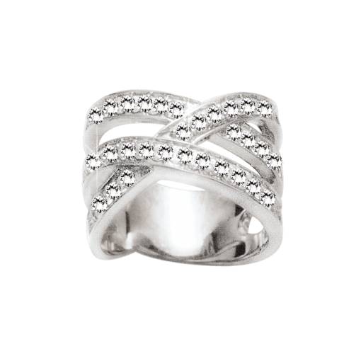 Ladies Ring with zirconia 