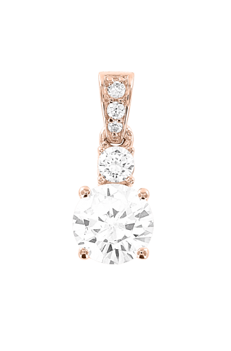 Pendant with zirconia 