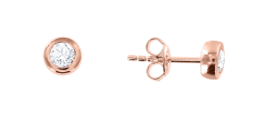 Studs earrings with zirconia 