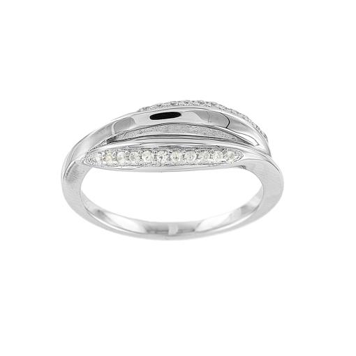 Ladies Ring with zirconia 