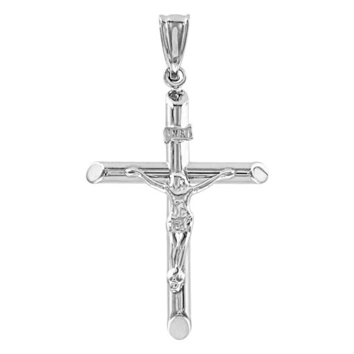 Pendant cross with engraving 