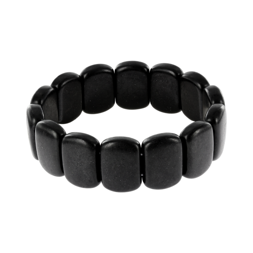 Armband aus schwarzem Nephrit Jade Bianshi 