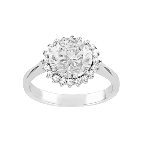 Ladies Ring with zirconia 