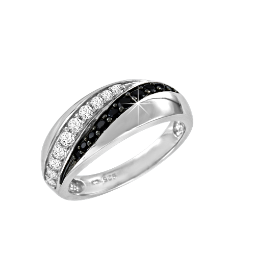 Ladies Ring with zirconia 
