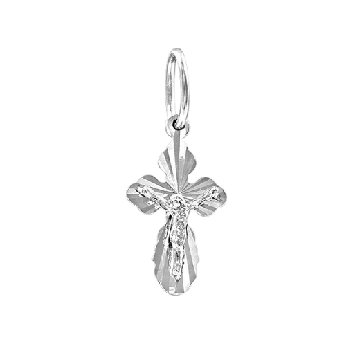 Pendant cross with engraving 
