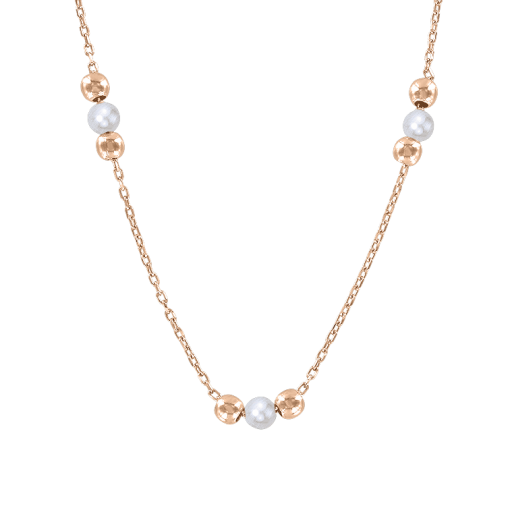 Necklace with pearls 
