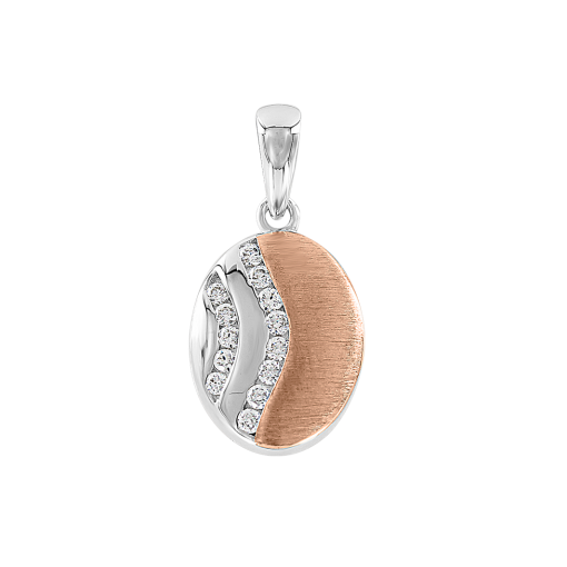 Pendant with zirconia 