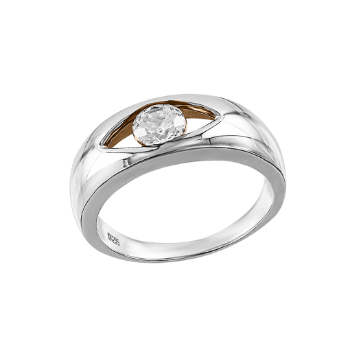 Ladies ring with zirconia 