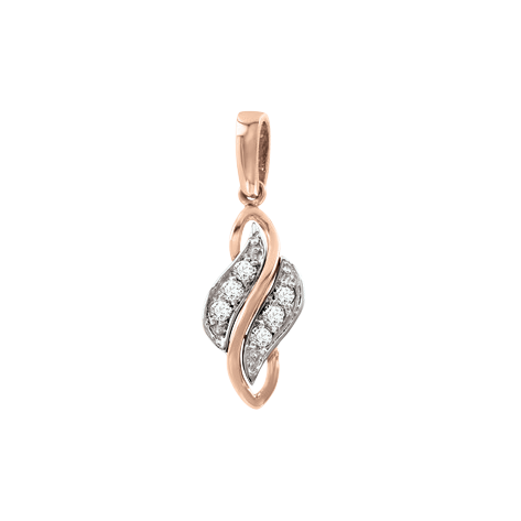 Pendant with diamonds 