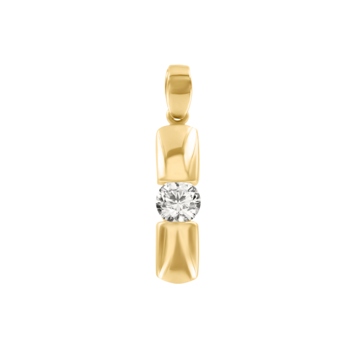 Pendant with zirconia 