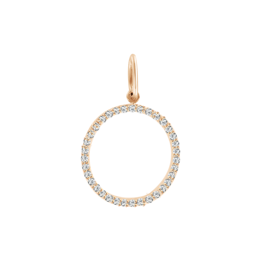 Pendant with zirconia 