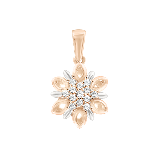 Pendant with zirconia 