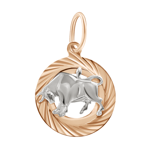 Pendant Zodiac sign Taurus 