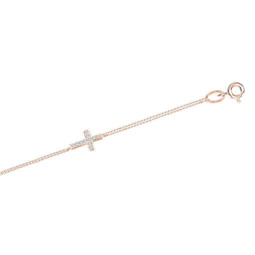Bracelet with pendant - cross 