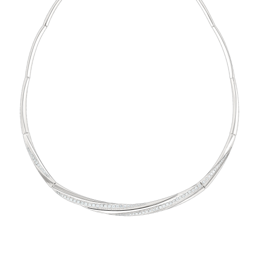 Necklace with zirconia 