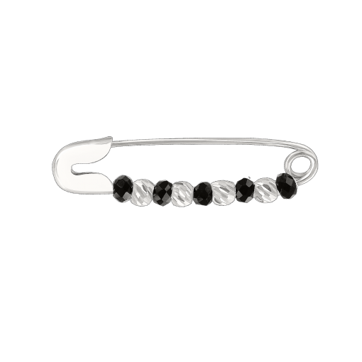 Brooch with onyx 