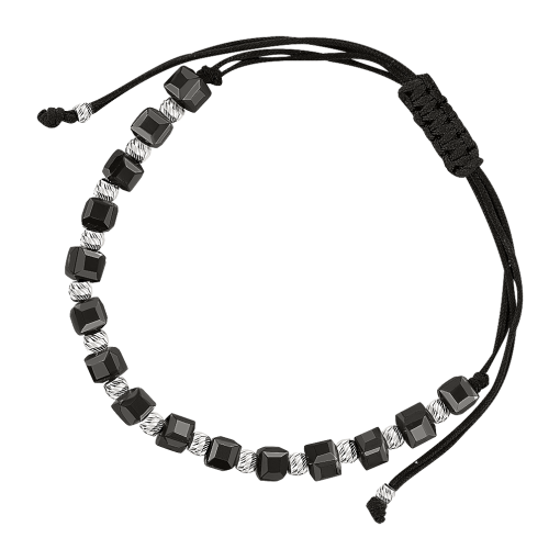 Bracelet with black onyx 