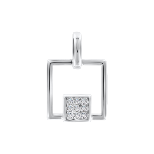 Pendant with zirconia 