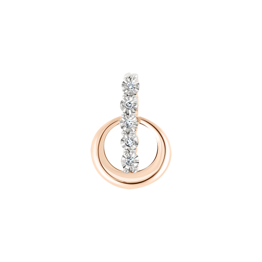 Pendant with diamonds 