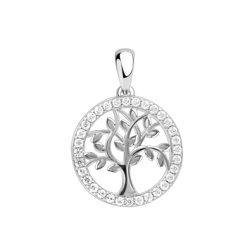 Anhänger "Baum des Lebens" mit Zirkonia 