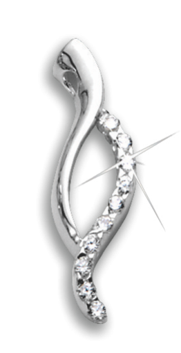 pendant with zirconia 
