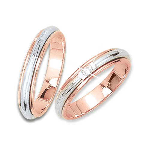 Wedding rings with diamond 